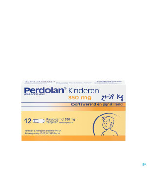 Perdolan supp enf 12x350mg