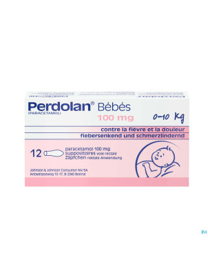 Perdolan supp baby 12x100mg