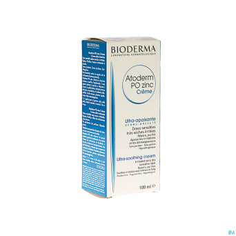 Bioderma atoderm po zn creme peau irritee    100ml