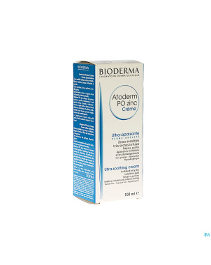 Bioderma atoderm po zn creme peau irritee    100ml