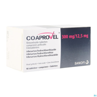 Coaprovel tabl 98 x 300mg/12,5mg