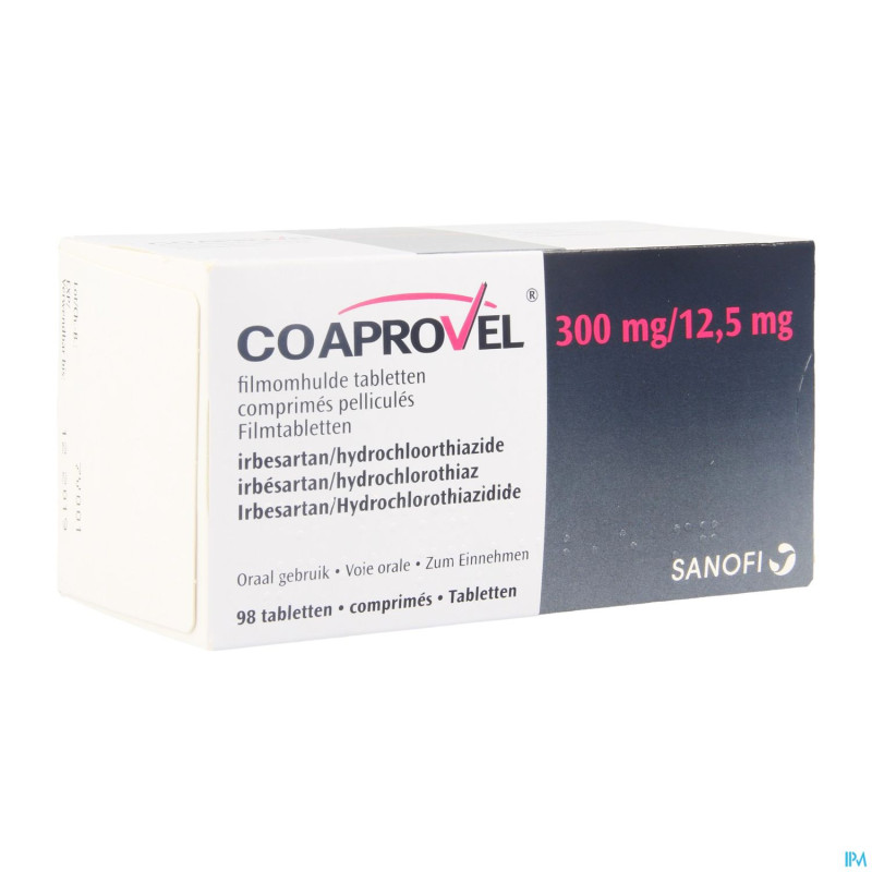 Coaprovel tabl 98 x 300mg/12,5mg