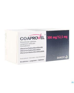 Coaprovel tabl 98 x 300mg/12,5mg
