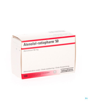 Atenolol  50 ratiopharm comp 100