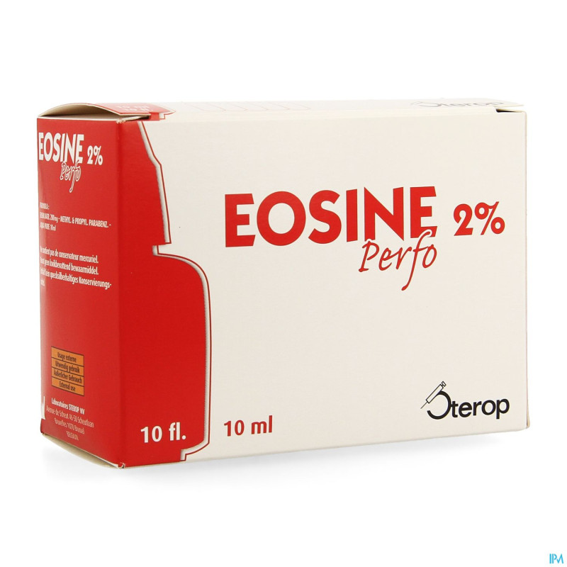 Eosine sterop perf 10 fl x 10 ml 1 bouchon
