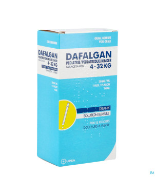 Dafalgan pediatrie 30mg/ml sirop  fl  90ml