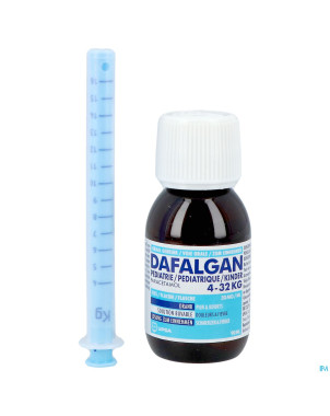 Dafalgan pediatrie 30mg/ml sirop  fl  90ml