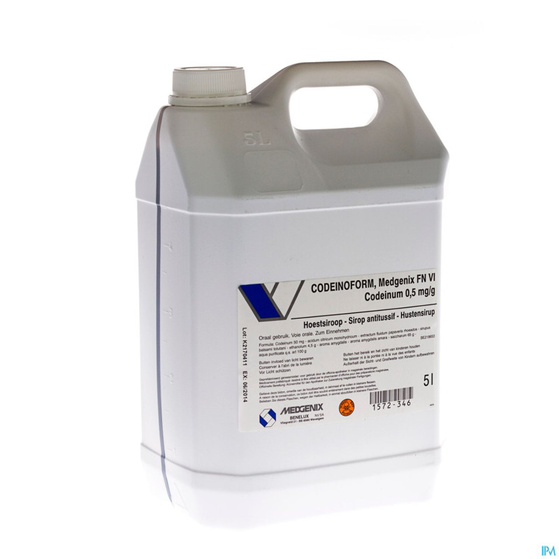 Codeinoform sirop    5l omega