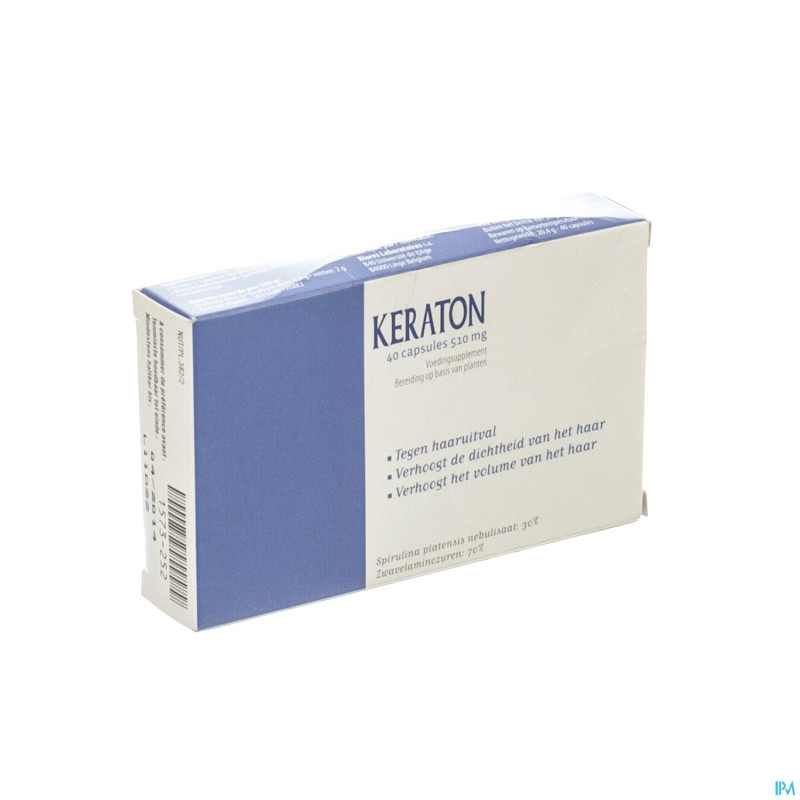 Keraton caps  40x170mg