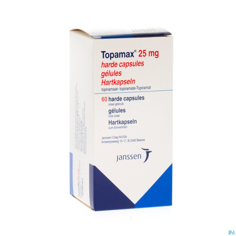 Topamax caps a granul. 60 x 25 mg