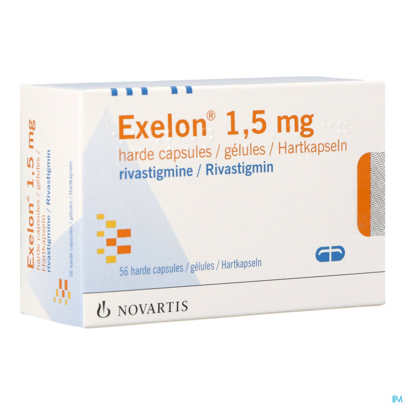 Exelon caps  56 x 1,5 mg