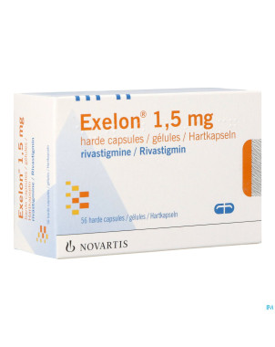Exelon caps  56 x 1,5 mg