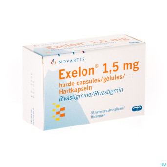 Exelon caps  56 x 1,5 mg