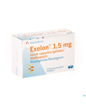 Exelon caps  56 x 1,5 mg