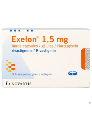 Exelon caps  56 x 1,5 mg