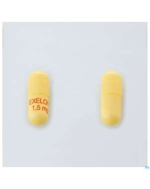 Exelon caps  56 x 1,5 mg