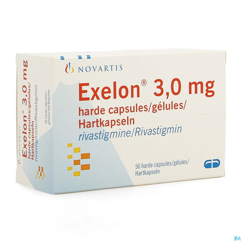 Exelon caps  56 x 3,0 mg