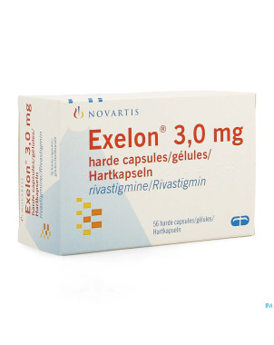 Exelon caps  56 x 3,0 mg