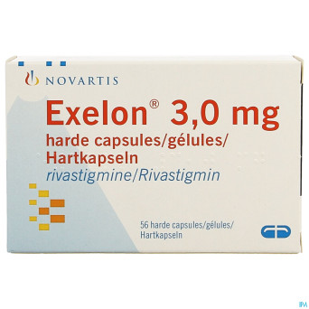 Exelon caps  56 x 3,0 mg