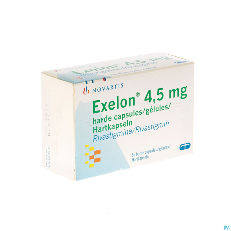 Exelon caps  56 x 4,5 mg