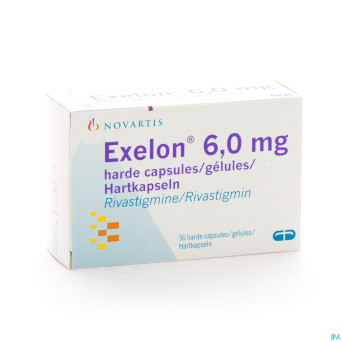 Exelon caps  56 x 6,0 mg