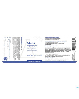Maca biotics    comp  60