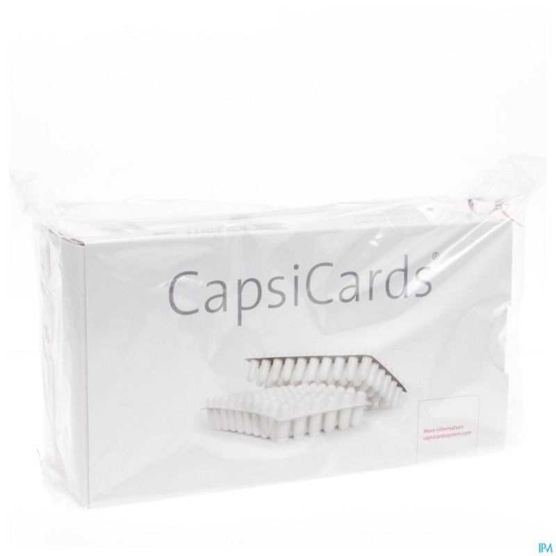 Capsicards clear carte   50  950  0    certa