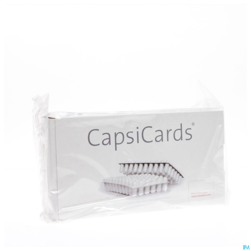 Capsicards clear carte   50 1100  1    certa