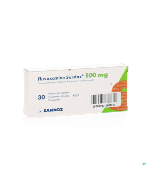 Fluvoxamine sandoz tabl  30 x 100 mg
