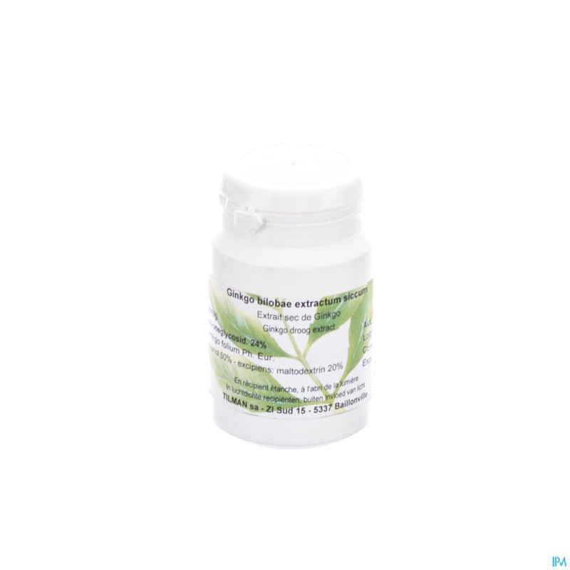 Tilman ginkgo biloba extr sec 24% 25g