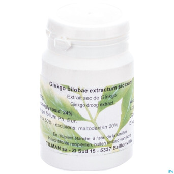Tilman ginkgo biloba extr sec 24% 25g