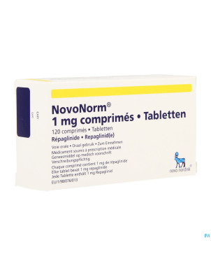 Novonorm comp 120 x 1,00 mg