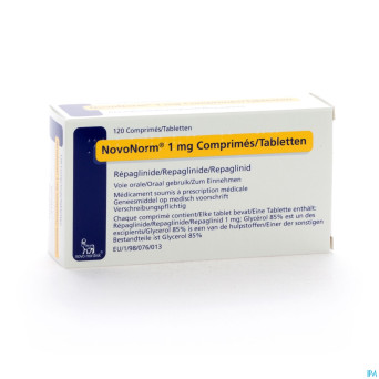 Novonorm comp 120 x 1,00 mg