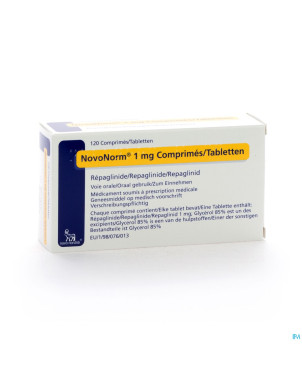 Novonorm comp 120 x 1,00 mg