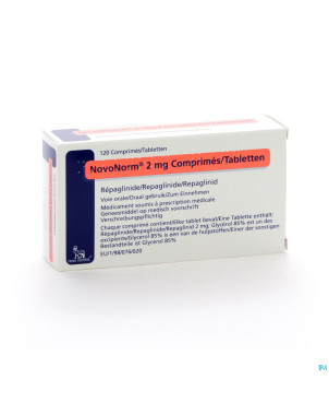 Novonorm comp 120 x 2,00 mg