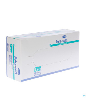 Peha soft gants latex n/st -pdr    l 100 9421625