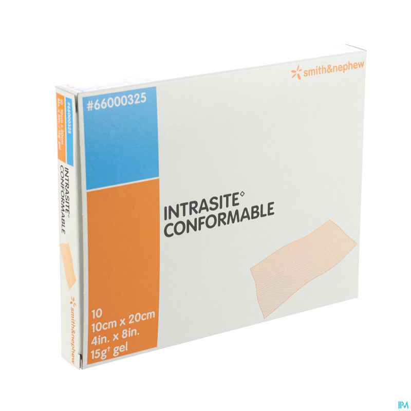 Intrasite confor. cp+gel    10x20cm 10 66000325