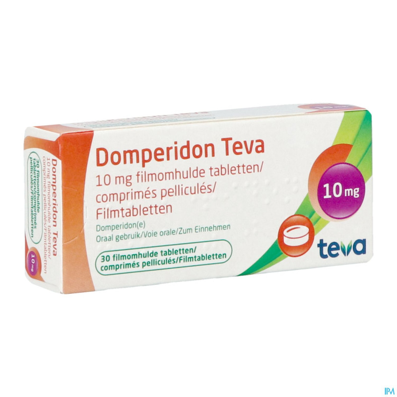 Domperidon teva tabl 30 x 10 mg