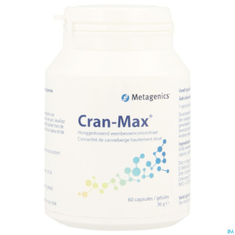 Cran max    v-caps  60x450mg    metagenics