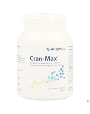 Cran max    v-caps  60x450mg    metagenics
