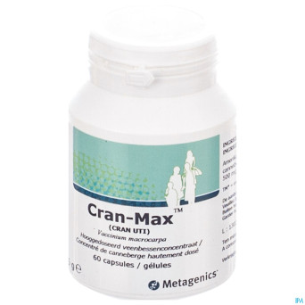 Cran max    v-caps  60x450mg    metagenics