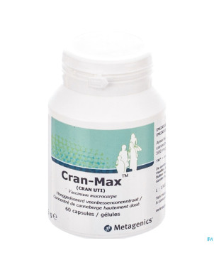 Cran max    v-caps  60x450mg    metagenics