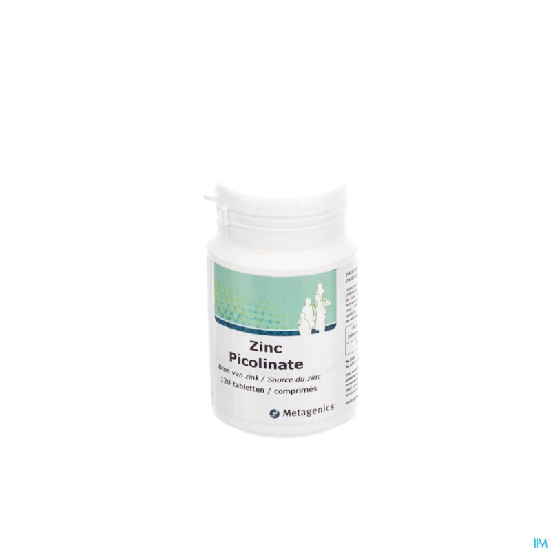Zn picolinate    tabl 120x22,5mg 1816  metagenics