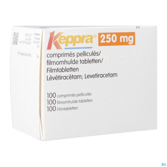 Keppra  250mg comp pell 100x 250mg
