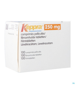 Keppra  250mg comp pell 100x 250mg
