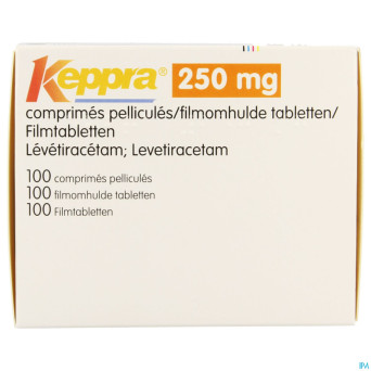 Keppra  250mg comp pell 100x 250mg