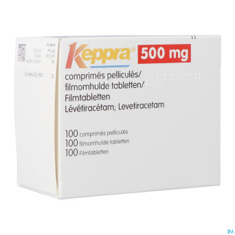 Keppra  500mg comp pell 100x 500mg