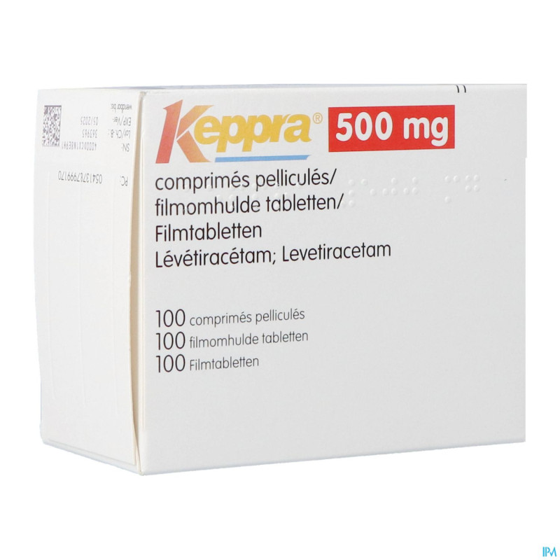 Keppra  500mg comp pell 100x 500mg