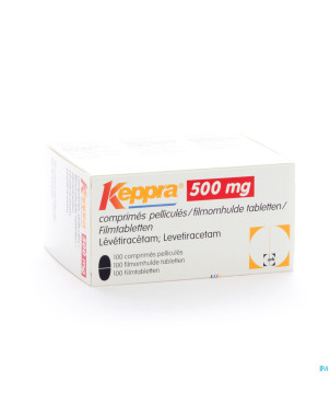 Keppra  500mg comp pell 100x 500mg