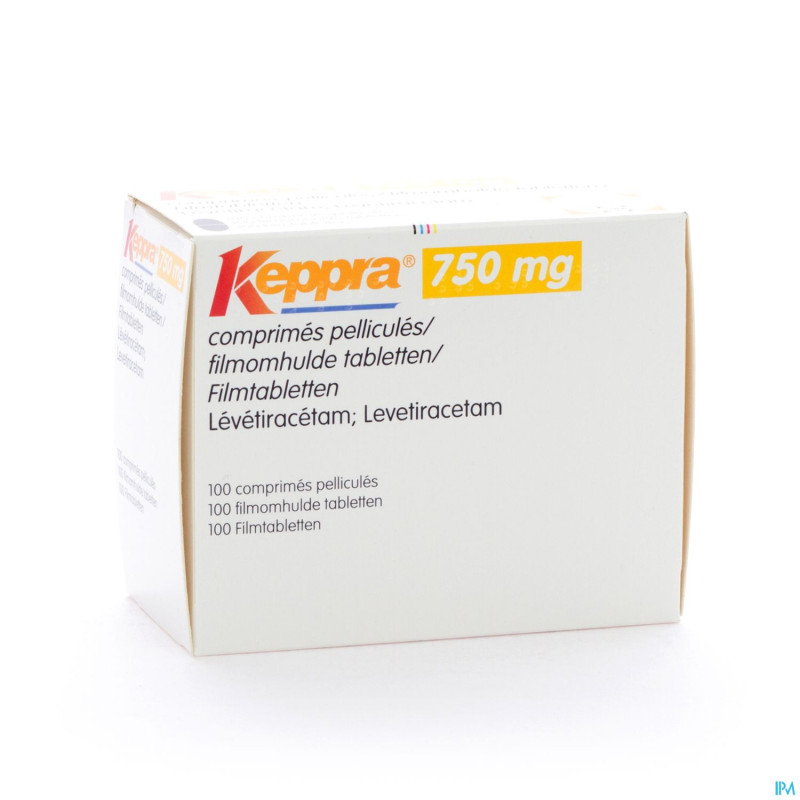 Keppra  750mg comp pell 100x 750mg